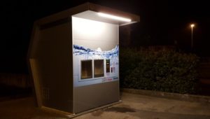 casetta illuminata